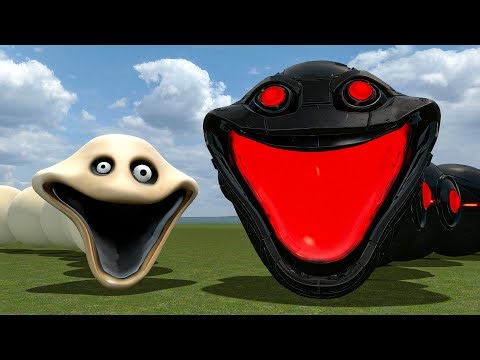 WHAT IF OMNIDROID MERGED WITH A HUNGRY WORM?! — OMNIWORM EVOLUTION | Garry’s Mod