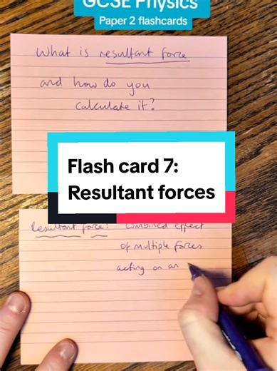 Key topic! Paper 2 Forces & motion #physics #gcse #forces #revision