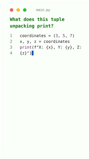🤯 SHOCKING Python Trick: Unpack Tuples Like Magic!