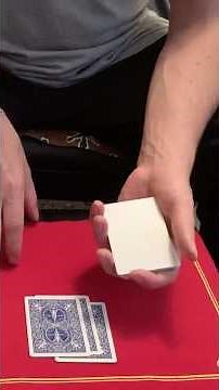 Blank Card Technology - (card trick)