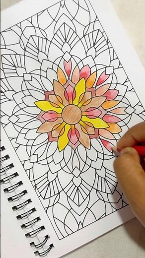 Mandala Coloring for Relaxation 🌸 | Calm & Creative Therapy