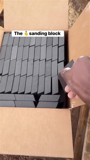 Tell me that this isn’t the best sanding block ever