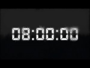 8 hours Countdown Timer ⏱️ | Alarm & Clock