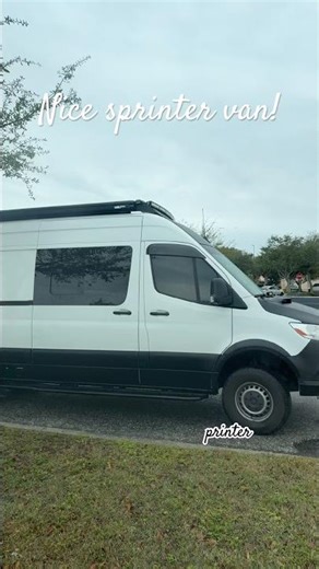 Sprinter van #fypシ #automobile #florida #sprintervan #vanlife