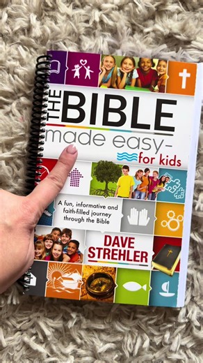 If you’ve been wanting an easy way to help your kids understand the Bible without feeling overwhelmed… this is it. “The Bible Made Easy for Kids” breaks everything down into simple stories, fun explanations, and kid-friendly lessons they actually remember. Perfect for bedtime reading, homeschool, church time, or quiet moments with your little ones. 📖 #biblestudyforkids #biblemadeeasy #kidsbible #christiantiktok #christianparents
