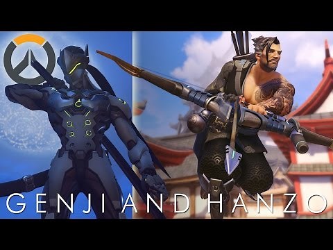 Overwatch Lore - Genji and Hanzo