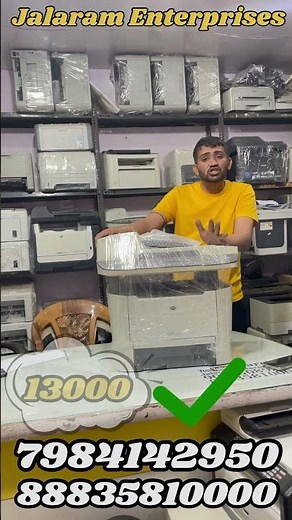 HP 2727 copy scan xerox fully serviced refurbished printer with 3 months warranty 🖨️🖨️