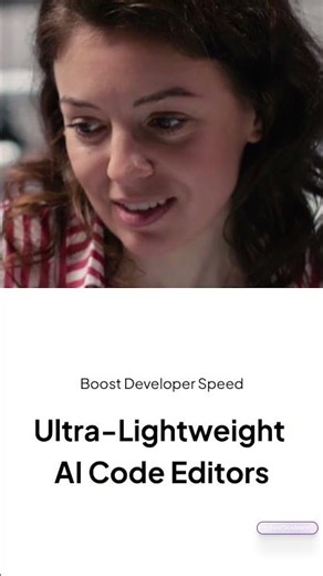 Switch to These 3 Ultra-Lightweight AI Editors ⚡