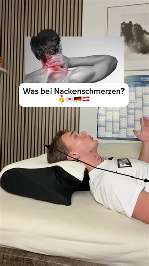 So schön bequem 🤩 #nackenverspannung #schlafqualität #kissen #nackenkissen