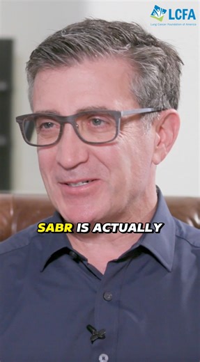 SABR and SBRT are terms patients often hear, but they are not always explained clearly. Dr. Drew Moghanaki walks through what stereotactic body radiation therapy is, why the terminology matters, and how it fits into lung cancer treatment. Watch the full episode here: https://bit.ly/49RVkqu #LivingWithLungCancer #SABR #LungCancer | LCFA: Lung Cancer Foundation of America