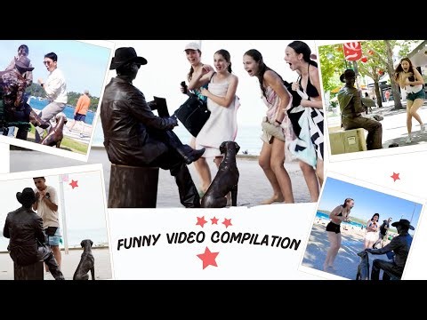Statue Prank Best Funny Reactions Compilation 2024 | Part 2
