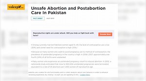 Every year, thousands of women in #Pakistan are compelled to resort to unsafe #abortion methods due to the criminalisation of abortion under the law. The LHC has recently taken up a petition advocating for the decriminalisation of abortion in the country. Read more: https://voicepk.net/2024/03/does-abortion-law-ignore-rape-victims-in-pakistan/ | Voicepk.net