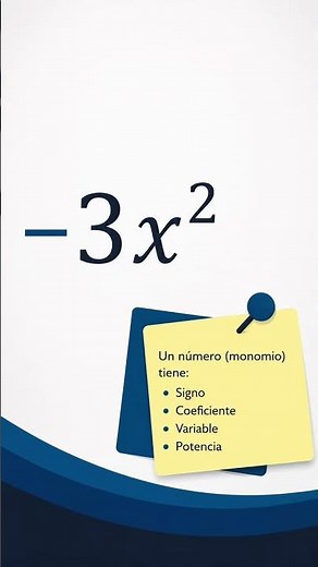 Que no se te olvide: Que es un monomio? #math #matematicas #mathviral #monomios