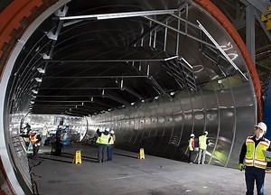 Boeing opens its giant, billion-dollar 777X composite wing factory in Everett