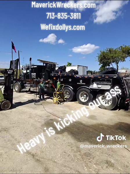 Today's adventure is removing the pin holding the boom cylinder. It's fighting. #wreckerrepair #towingandrecovery #towlife #towtruck #towing