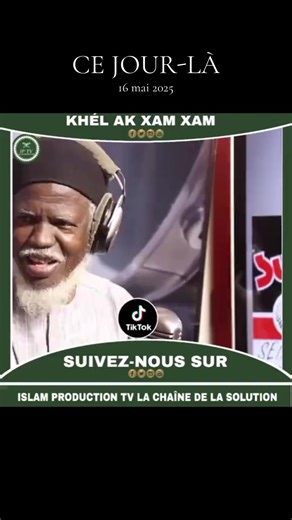 Ce jour-là : Célébration du 16 mai et message