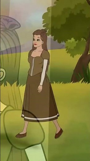 THE LAZY GIRL AND THE HARDWORKING GIRL | Fairytale @Shorts