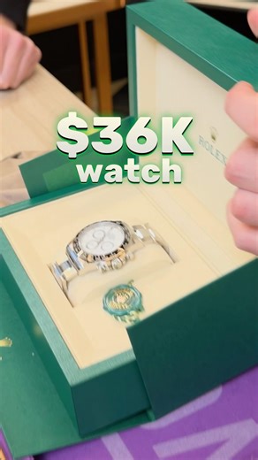 Unboxing a Rolex mystery box live… #rolex #watches #business