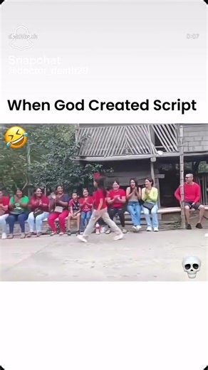 when god created script