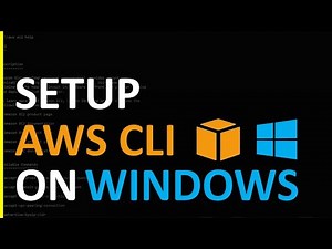 Setup and Configure AWS CLI on Windows