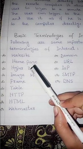 Basic Terminologies of internet? #computereducation #computer