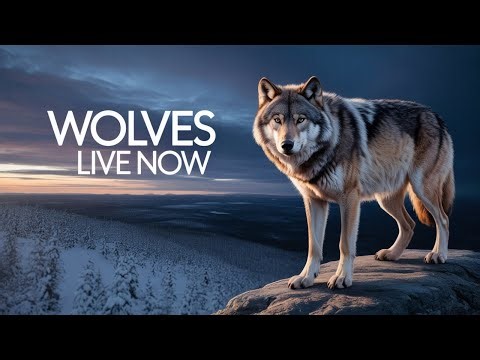 Alpha Wolves on Live Camera – Raw and Untamed