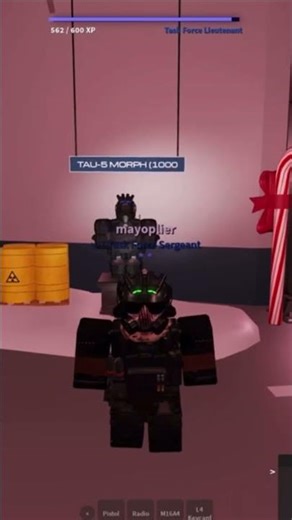 SCP: Roleplay TAU-5 Morph Showcase #scp #scproleplay #roblox