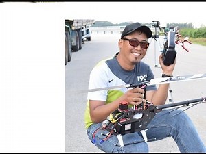 KDS Agile 5.5 - RC heli pilot,Yunos-Maiden flight