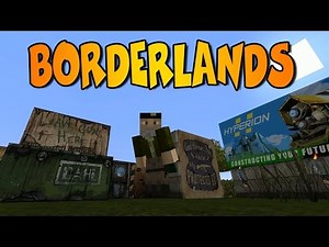 BORDERLANDS MOD| HYPERIONCRAFT MOD| Minecraft Mod Review