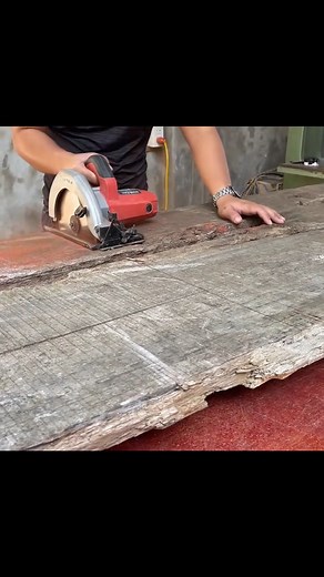 Part 1: The Young Worker's Special Skills In Recycling Wood // Build A Table With Artistic Curves | Hub working