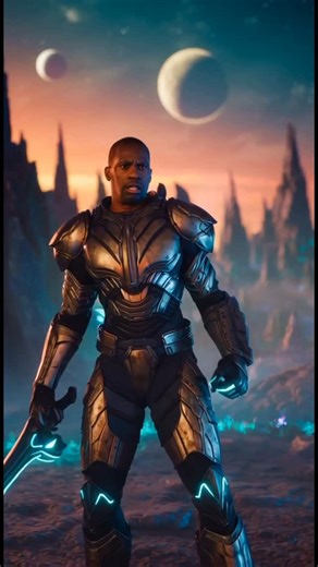 Stepped onto an alien planet with one mission: survive. ⚔️ @dneek11 vs a straight-up goliath monster. No backup. No retreat. Just armor, a blade, and bad intentions. If this is the final boss… I’m not running. #SciFi #WarriorMode #FinalBossEnergy #AlienWorld #CinematicAI Sora2 EpicBattle | Darryl Joesph