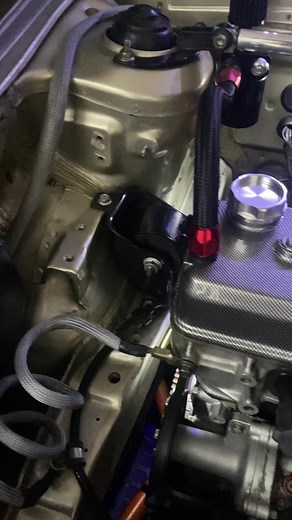 Mazda 323 Engine Bay and ITB Setup Overview