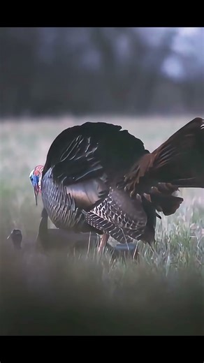 One Call Changed Everything | Close-Range Gobbler Encounter #turkeyhunting #shorts #gobblerhunting
