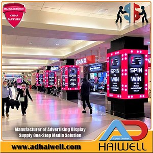 Column LED Display | Creative LED Screen Manufacturer |Adhaiwell