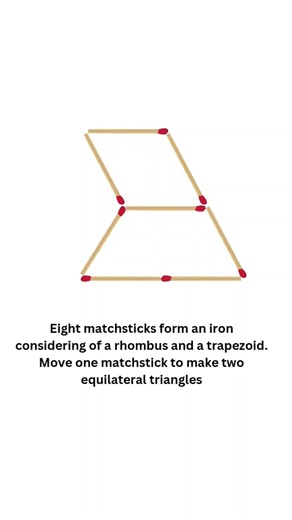 Only 1% Can Solve This Matchstick Puzzle! 🧠