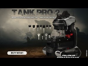 2M2 Tank Pro Automatic Key Cutting Machine || Quba Keys || Affordable Key Cutting Machine ||