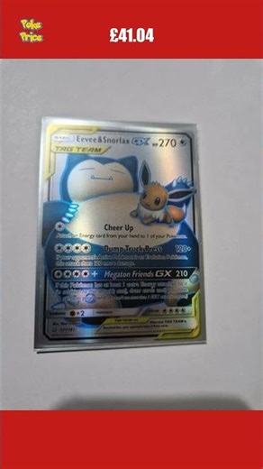 🚀 Big sale: Eevee, Snorlax went for £41.04 📈 #shorts