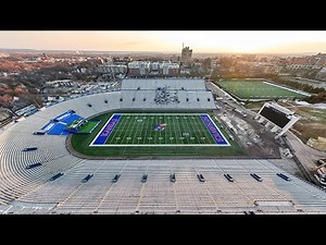 102-year-old Kansas Memorial Stadium a week before demolition | DJI Mavic 3 Pro