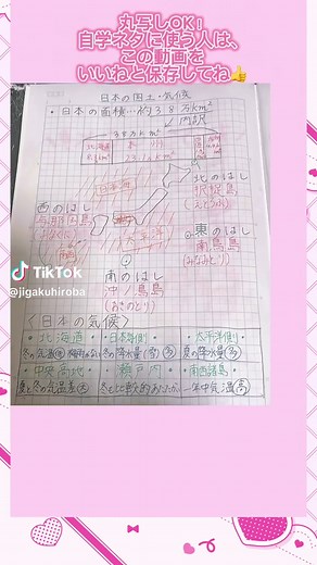 TikTokで自学ネタ専門✏️丸写しOK❣️│みんなの自学広場さんをチェック！