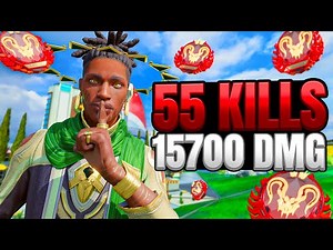 Seer 55 Kills and 15,700 Damage Gameplay Wins - Apex Legends (No Commentary)