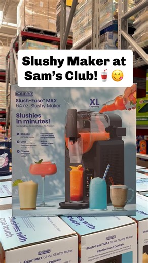Sam’s Club Lovers | This is the coolest kitchen gadget ever 😍 The Iceman Slush-Ease Slushy Maker is NEW at Sam’s Club and is $100 off right now - on sale for... | Instagram