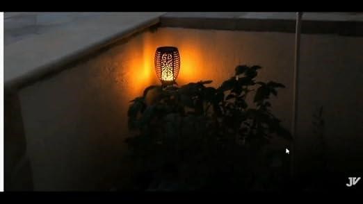 Solar Flame Lights Outdoor Solar Post Lights Outdoor