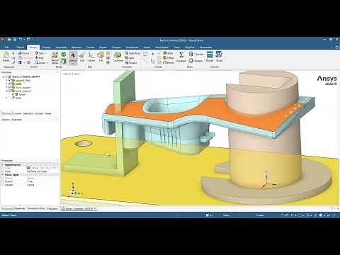 ANSYS SpaceClaim..Most Powerful Combine-Split Body-Split Function