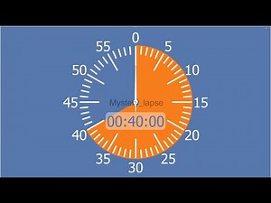 40 minutes timer count up