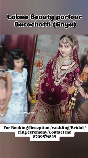 For Booking/Reception/Wedding Bridal/Ring ceremony/Contact -8709574549 #explore #ytshorts #trending