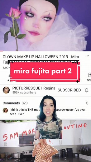 Natural Pierrot Clown Makeup Tutorial | Mira Fujita
