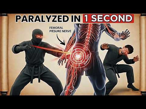 13 Banned Ninja Nerve Strikes That Paralyze the Legs (Shadow Secrets!)