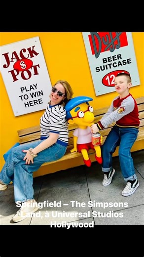 Springfield: the simpsons, universal studios Hollywood, California