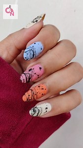 24K views · 280 reactions | Day 2 of Cute Spring Nail Art Tutorials #springnailart #nailarttutorial #summernails2025 #springnails2025 | Crazy Nailzz - The Nail Art Studio | Facebook