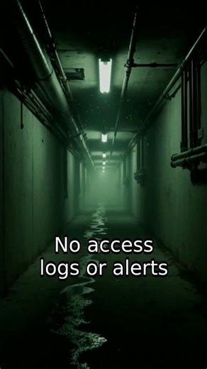 Light flickers revealing unseen figure